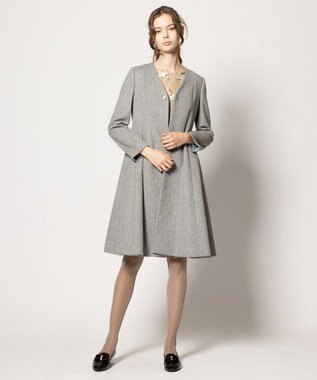 TOCCA 【消臭】PEARL ROCK ロングコート グレー系