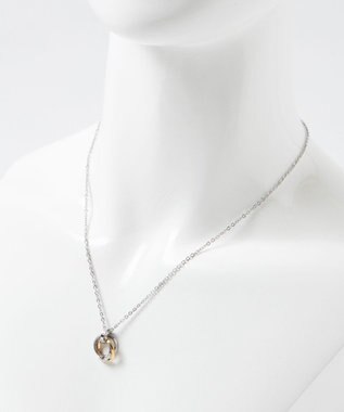 WEGO ミニトリプルリングチェーンネックレス ゴールド