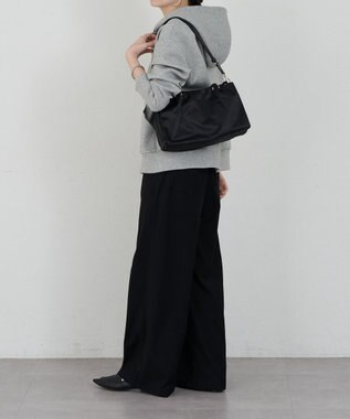 russet ナイロン三層2WAYミニトートバッグ(CE-1580) Black