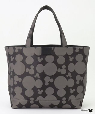 Y'SACCS 【Disney Collection】シルエットプリントトートバッグ　Mサイズ ダークグレー
