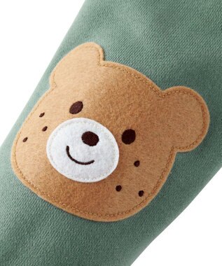 MIKI HOUSE HOT BISCUITS 【80-120cm】【NEW Color Series】裏毛パイル素材 パステルカラー フーディ マルチカラー