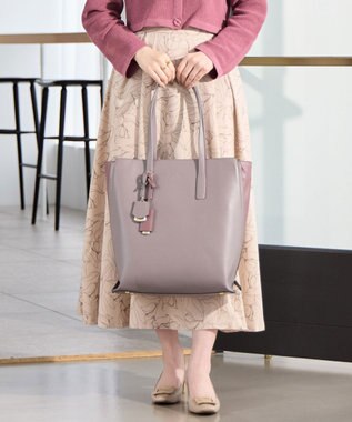 ACE BAGS & LUGGAGE Jewelna Rose OLバッグ・セレム  縦型トートバッグ A4サイズ 16190 ジュエルナローズ cs モーヴグレー