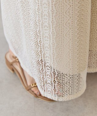 AMERICAN HOLIC 【先行予約】レースキャミサロペット Ivory