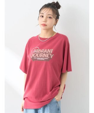 earth music&ecology ウ゛ィンテージライクツアーＴｅｅ Pink