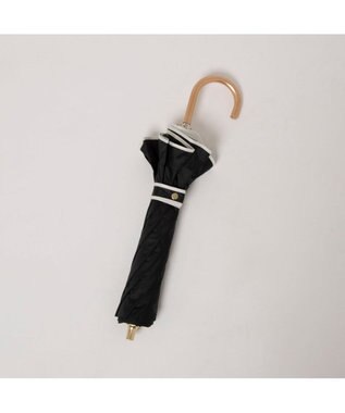 UNBILLION カシュネ cachenez / 【晴雨兼用】【日傘】 UV カット率99％以上 PUへプラムトップレス折りたたみ傘 ブラック
