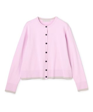 UNFILO マイビューティニット バイカラー カーディガン