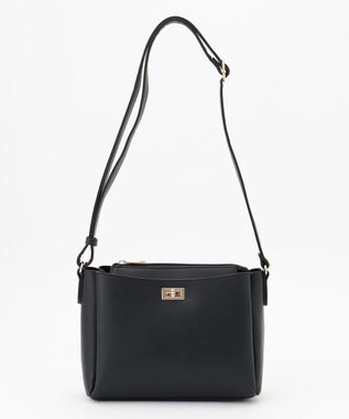 ANY 【たっぷり収納】メニーポケットショルダーバッグ ブラック