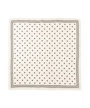 Green Parks ドットシルキースカーフ