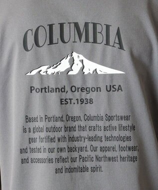 Columbia Columbia/ コールドベイダッシュショートスリーブTシャツ /コロンビア City Grey Back Print