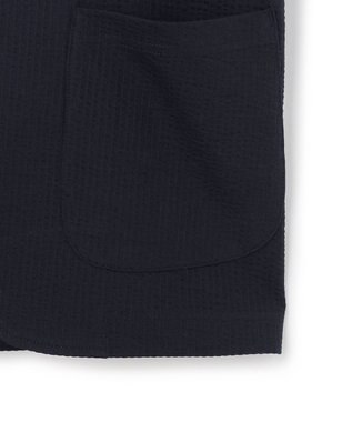 J.PRESS MEN 【WEB・一部店舗限定】シアサッカー カットジャケット ネイビー系