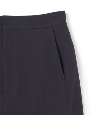 UNFILO イージーチノ Iラインスカート ネイビー