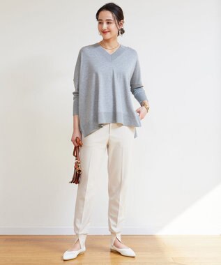 UNFILO 【累計売上10万本！15サイズ展開】BEAUTY MOVE 最愛 ジョグパン アイボリー