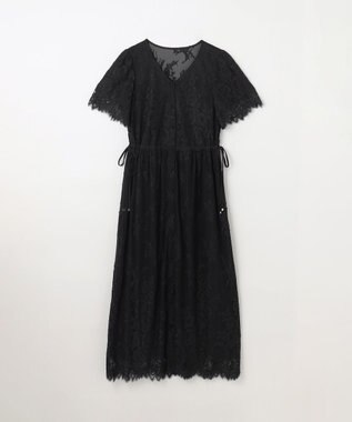 GRACE CONTINENTAL レースドロストワンピース ブラック