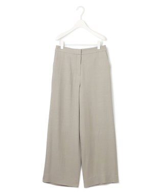 ICB L Vi/Ly/Liツイル ワイドストレートパンツ カーキ系