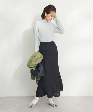 CRAFT STANDARD BOUTIQUE ラメチュールトップスインナー Silver