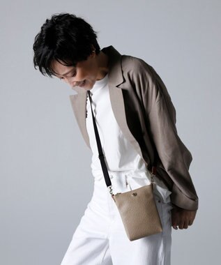 TOPKAPI 【新色追加】【Breath TOPKAPI】SCOTCH GRAIN スコッチグレイン ネオレザー サコッシュ スマホ ショルダーバッグ