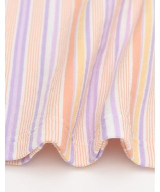 Wing パジャマ 長袖 長ズボン 綿100％(肌側) キルトニット素材 保温性 すっきりシルエット シャツタイプ 上下セット レディース EP6006 ウイング／ワコール オレンジ