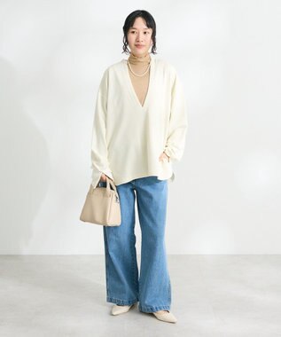 CRAFT STANDARD BOUTIQUE ラメチュールトップスインナー Beige