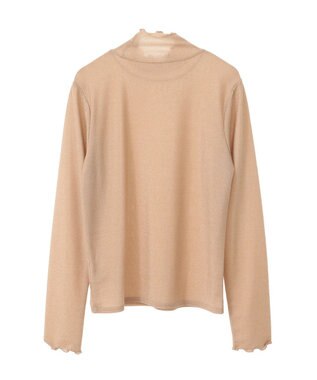 CRAFT STANDARD BOUTIQUE ラメチュールトップスインナー Beige