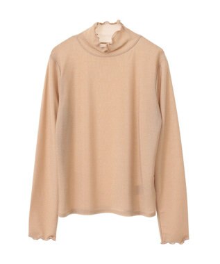 CRAFT STANDARD BOUTIQUE ラメチュールトップスインナー Beige