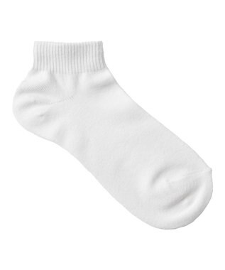 WEGO 無地ショートソックス ホワイト