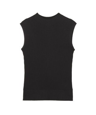 YECCA VECCA ハイネックノースリーブニット Black