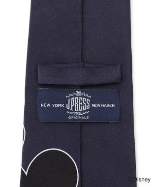 J.PRESS MEN 【DISNEY COLLECTION】シルクサテンプリント ネクタイ / ミッキーマウス ネイビー系