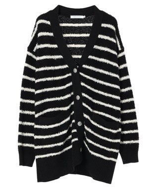 AMERICAN HOLIC モノトーンＶネックニットカーディガン Border
