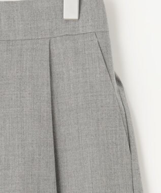 #Newans 【ANSWER for ファッショニスタ 】ウエスト調整可ワイドパンツ グレー系