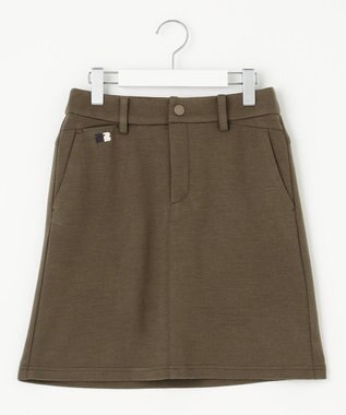 23区GOLF 【WOMEN】【ストレッチ】ポンチ スカート カーキ系