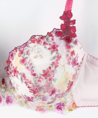 Wing ブラジャー Wing Lesiage ふんわりまるみメイク ソフトなつけごこち 【2120シリーズ】 ブラ Gカップまで対応 大きいサイズ PB2120 ウイング／ワコール ピンク