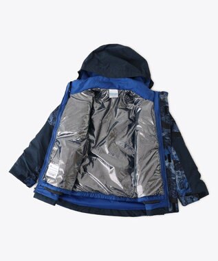 Columbia Columbia/ 【KIDS】ウィリバードIIIインターチェンジジャケット /コロンビア Mountain Blue Cascades、 Coll Navy