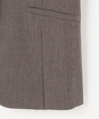 J.PRESS LADIES T/Rアルガンシルク テーラード ジャケット ブラウン系