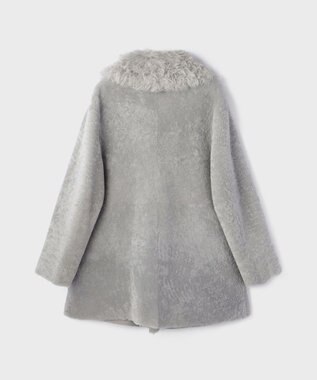 GRACE CONTINENTAL 【BLANCHA】ムートンコート グレー