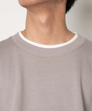 WEGO フェイクレイヤードプルオーバー ベージュ