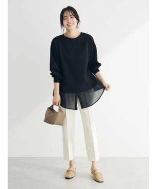 Green Parks 前後２ｗａｙシアードッキングチュニック Black