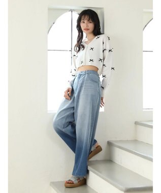 Green Parks ・ＡＮＤ　ＳＥＡＲＣＨ　メニーリボンカーディガン Off White