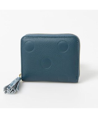 UNBILLION ペルケ perche / ドット型押し・ジャバラカードウォレット