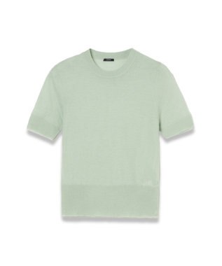 JOSEPH 【洗える】キャッシュエアー　ショートスリーブニット Matcha