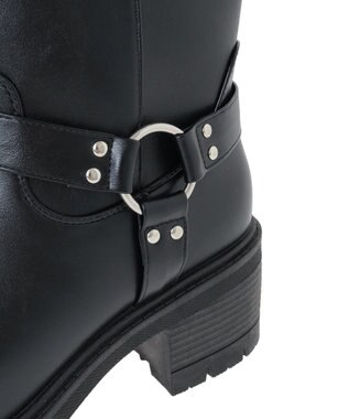 Green Parks ・ＬＥＮＡ　リング付ショートブーツ Black