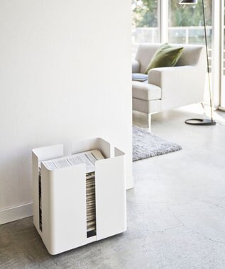 tower キャスター付きニューズラック タワー  ホワイト ホワイト