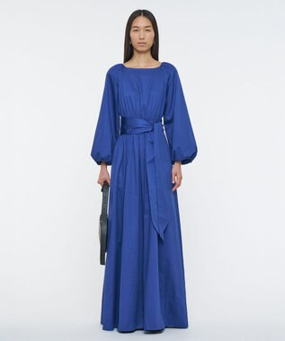 コットンサティーン　ドレス