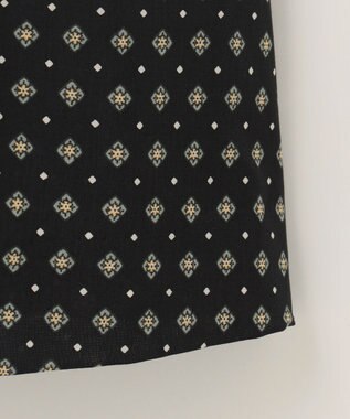 J.PRESS LADIES 【洗える】 ジオメトリック ワンピース ネイビー系5