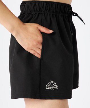 OP／FILA 【Kappa】ラッシュTシャツ・ボードショーツ付き　4点セット水着 ブラック