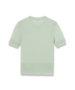 JOSEPH 【洗える】キャッシュエアー　ショートスリーブニット Matcha