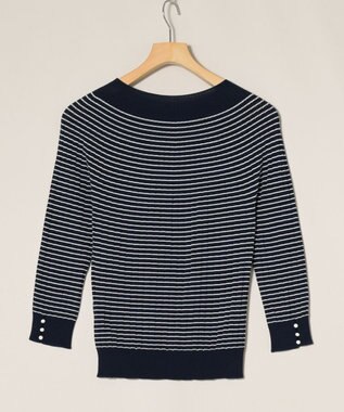 ONWARD Reuse Park 【組曲】ニット春夏 ネイビー