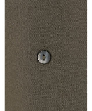 CRAFT STANDARD BOUTIQUE モチーフ刺繍ピンタックブラウス Khaki