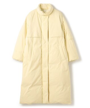 uncrave 【撥水・洗濯機洗い可】プルーフ ダウン ロングコート（uncrave WHITE） ペールイエロー
