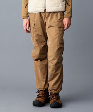 JOSEPH ABBOUD MOUNTAIN 【ECO撥水/起毛裏地】マイクロリップワッシャー カーゴ パンツ ベージュ系