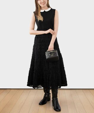 TOCCA 【洗える！】PHOTO GRAPHIC トップス ブラック系